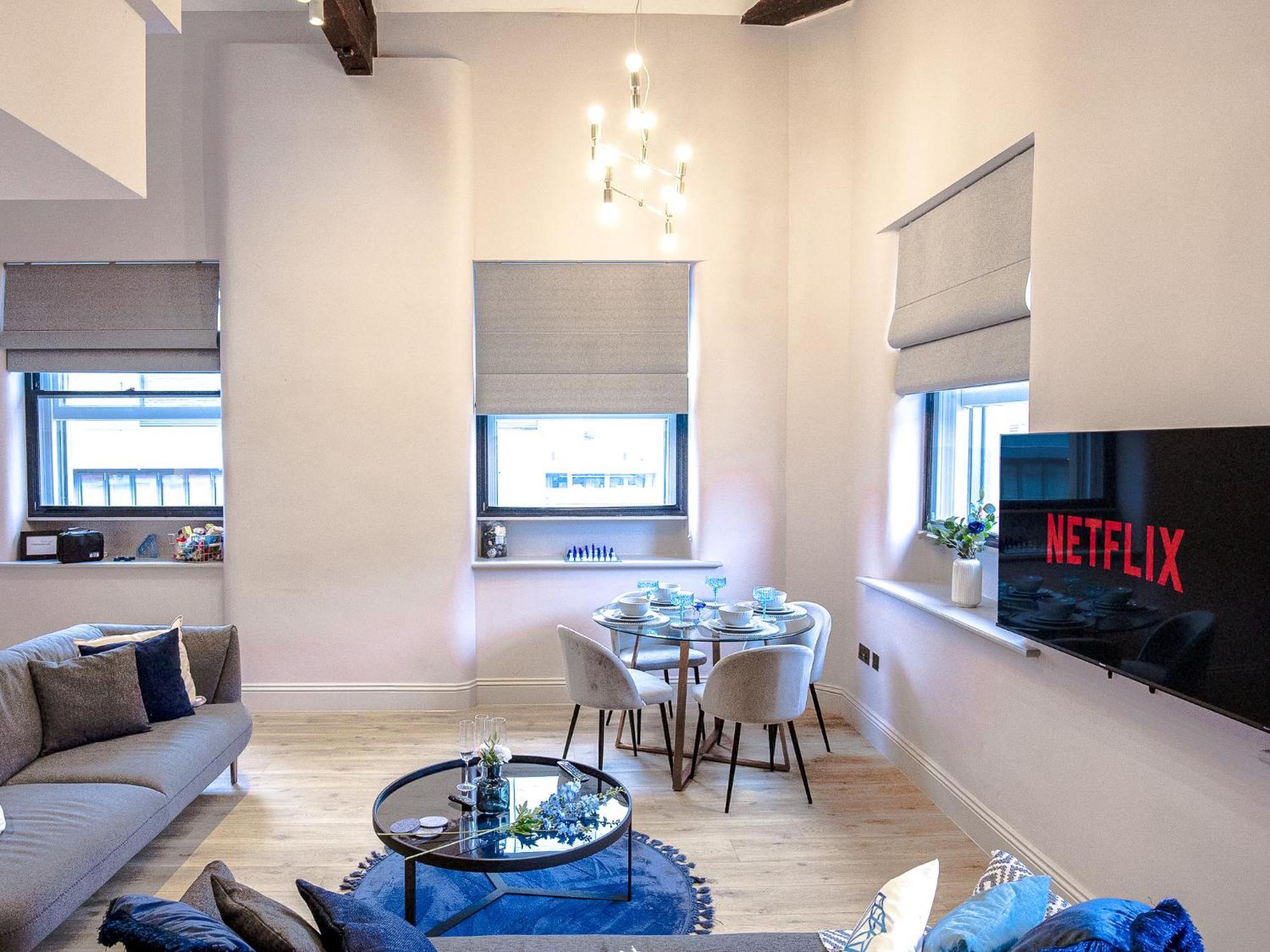 M1 City Centre 3 Bed 3 Bath Luxe Penthouse Manchester Exterior photo
